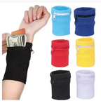 Sports Wrist Band Wallet with Zipper-1pcs