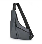 Men's Waterproof Triangle Crossbody Chest Bag