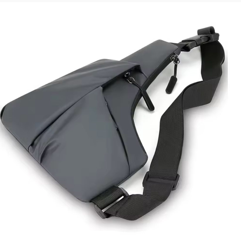 Men's Waterproof Triangle Crossbody Chest Bag