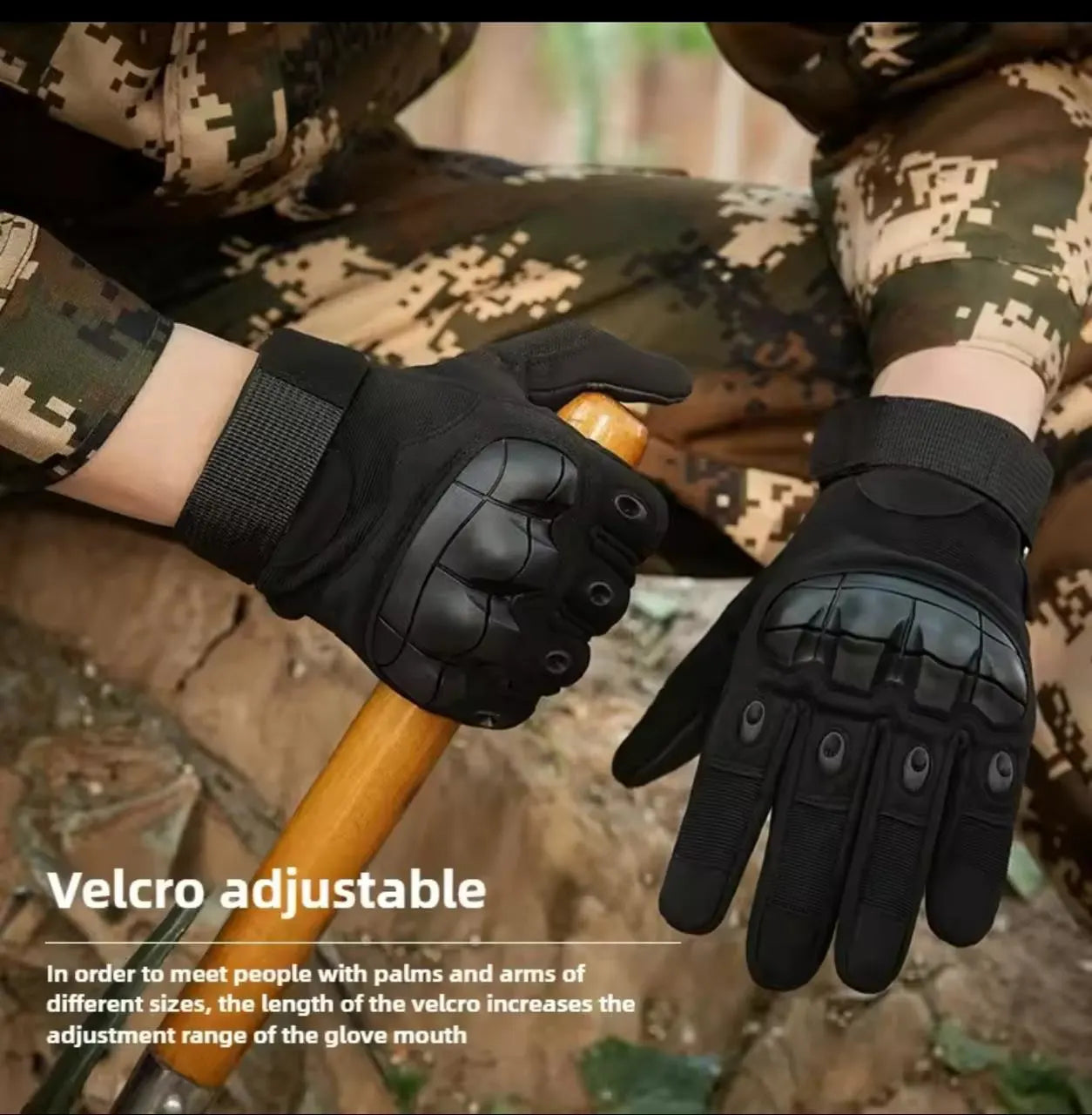 Tactical Full Finger Hand Gloves