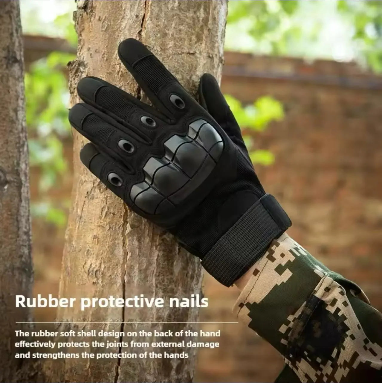 Tactical Full Finger Hand Gloves