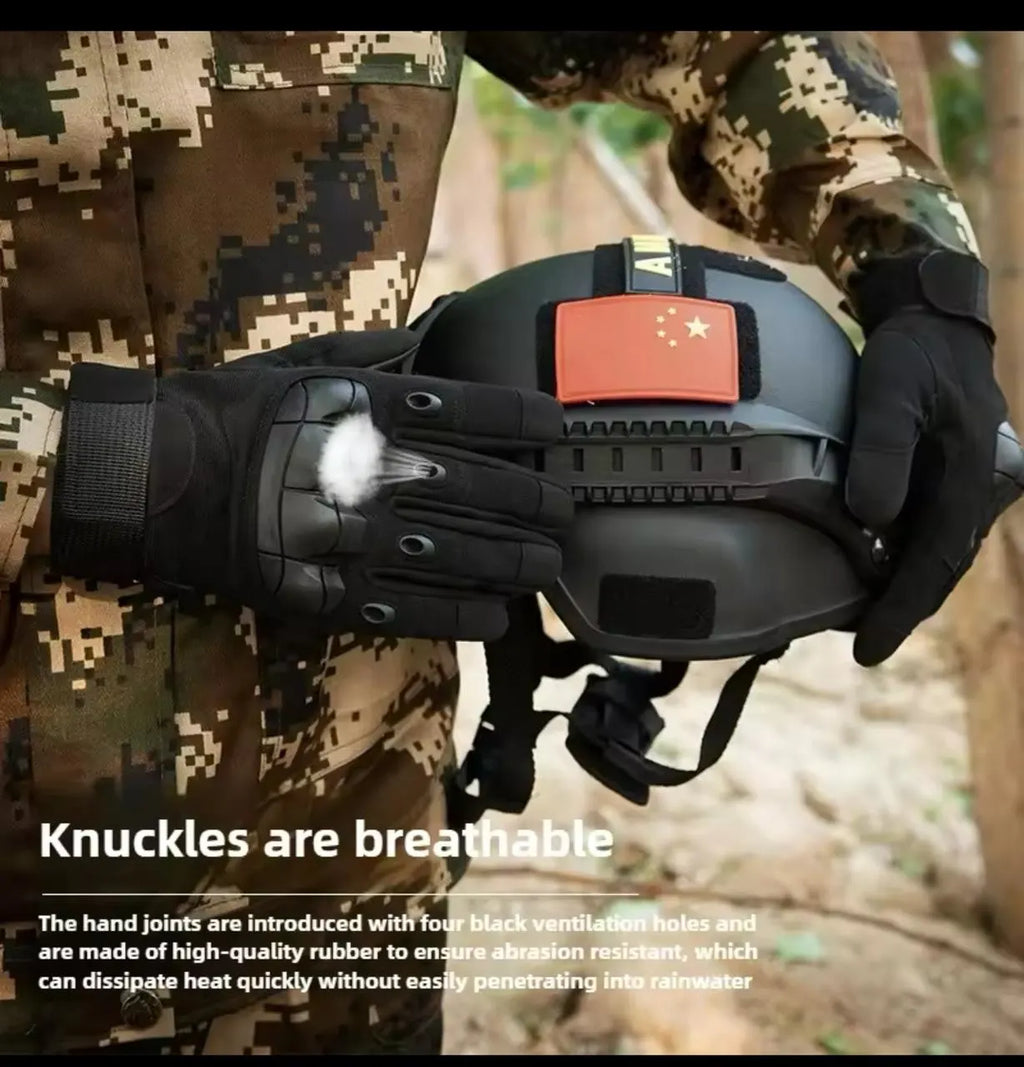 Tactical Full Finger Hand Gloves
