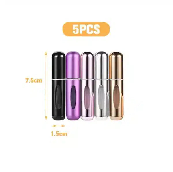 5ml Perfume Atomizer-5pcs pack(Abs plastic)