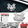 Eagle Metal Emblem with glu sticker
