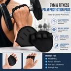 2PCS Grip Pads Lifting Grips Gym Workout Gloves2