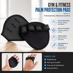 2PCS Grip Pads Lifting Grips Gym Workout Gloves2