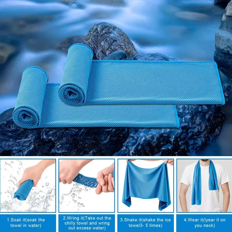 Quick Dry Sports Cooling Towel -30*90CM-1pcs