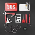 SOS First Aid Survival Kit Tin Box