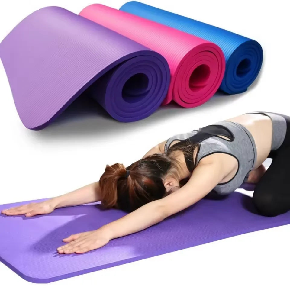 Premium Anti-Skid Yoga Mat 6MM Thick – 2×6 Feet