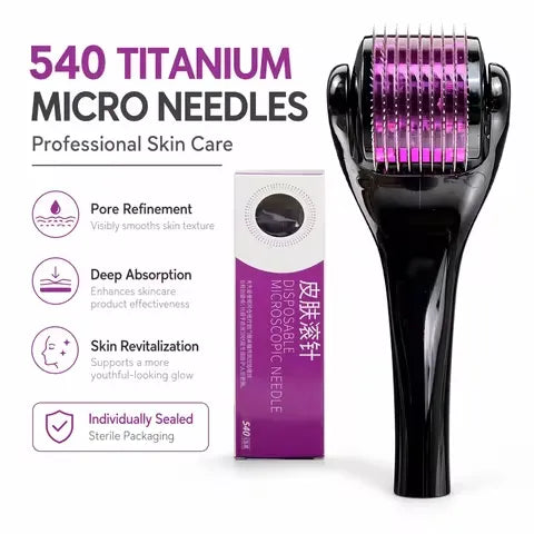Professional 540 Titanium Derma Roller