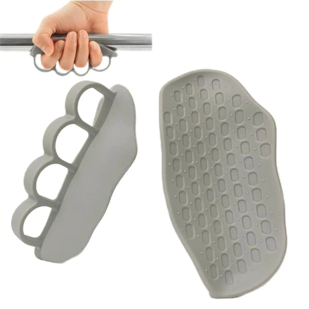 Silicone 4-Finger Gym Grips – Anti-Slip Hand Protector for Weight Lifting & Pull-Ups