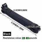 4PCS Resistance Band Set (5–80lbs)–Fitness, Boxing, Yoga & Home Gym Workout Bands