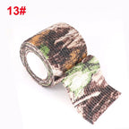12PCS Self-Adhesive Elastic Bandage Wrap (2.5cm) –Sports Support & First Aid Tape-Random Colors