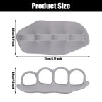 Silicone 4-Finger Gym Grips – Anti-Slip Hand Protector for Weight Lifting & Pull-Ups