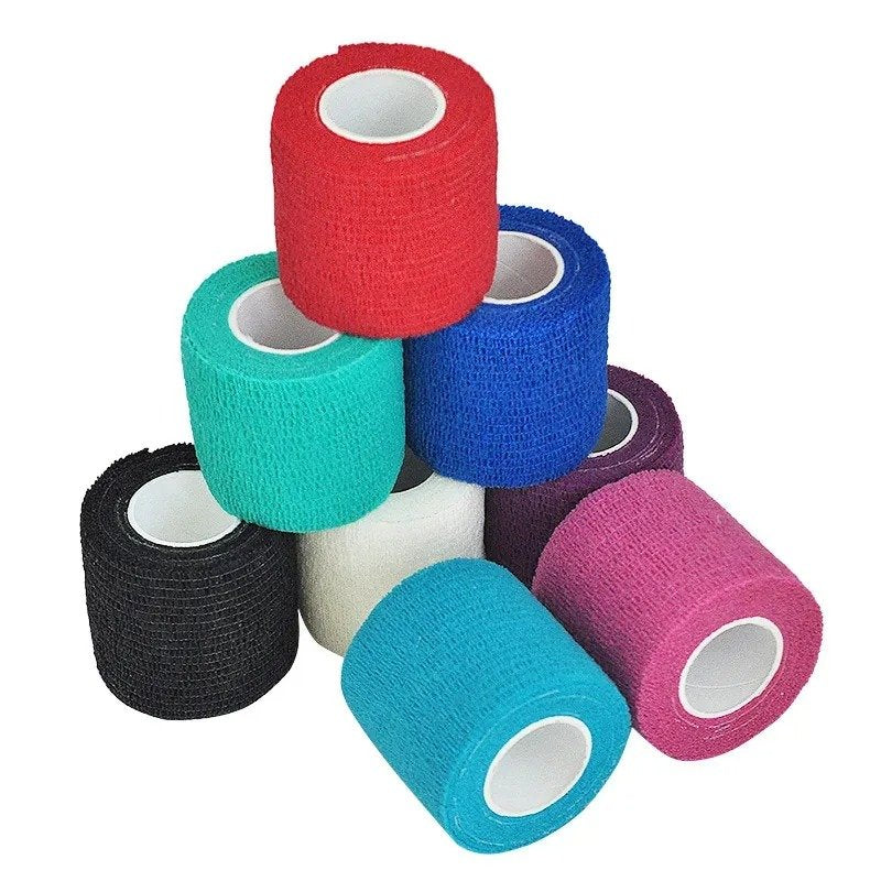 12PCS Self-Adhesive Elastic Bandage Wrap