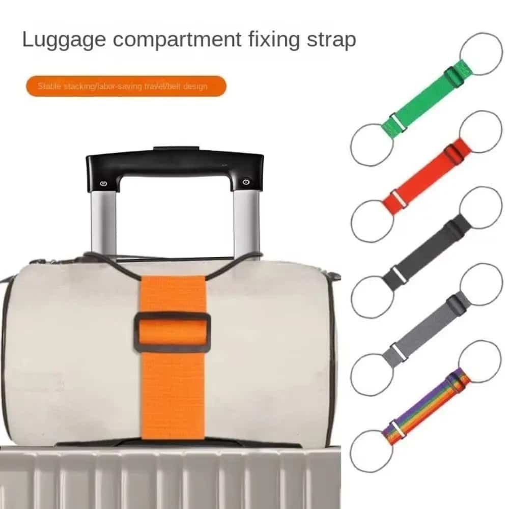 Versatile Luggage Elastic Strap–2pcs (Black)