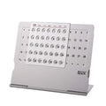 Premium Metal Perpetual Calendar – Reusable 100-Year Desk Organizer & Decor