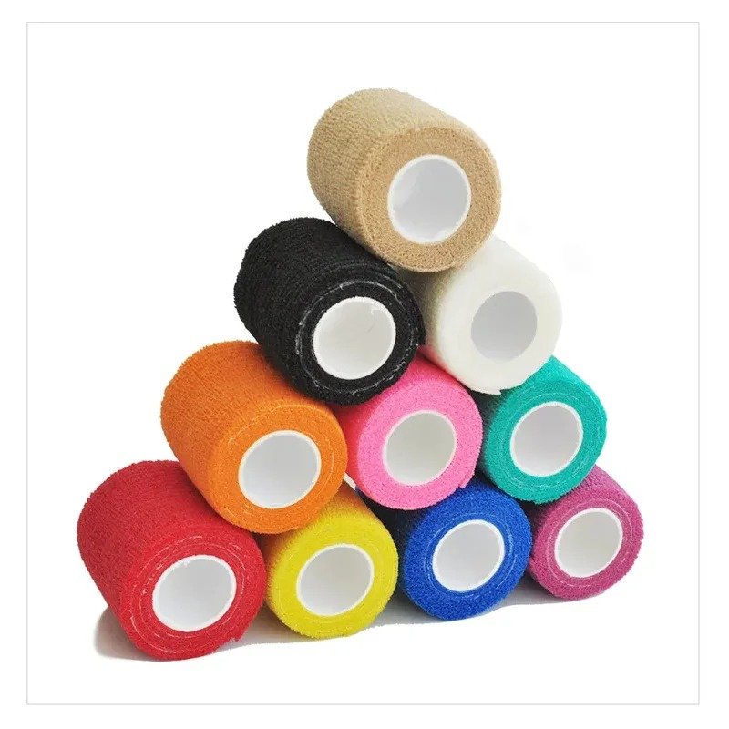 12PCS Self-Adhesive Elastic Bandage Wrap