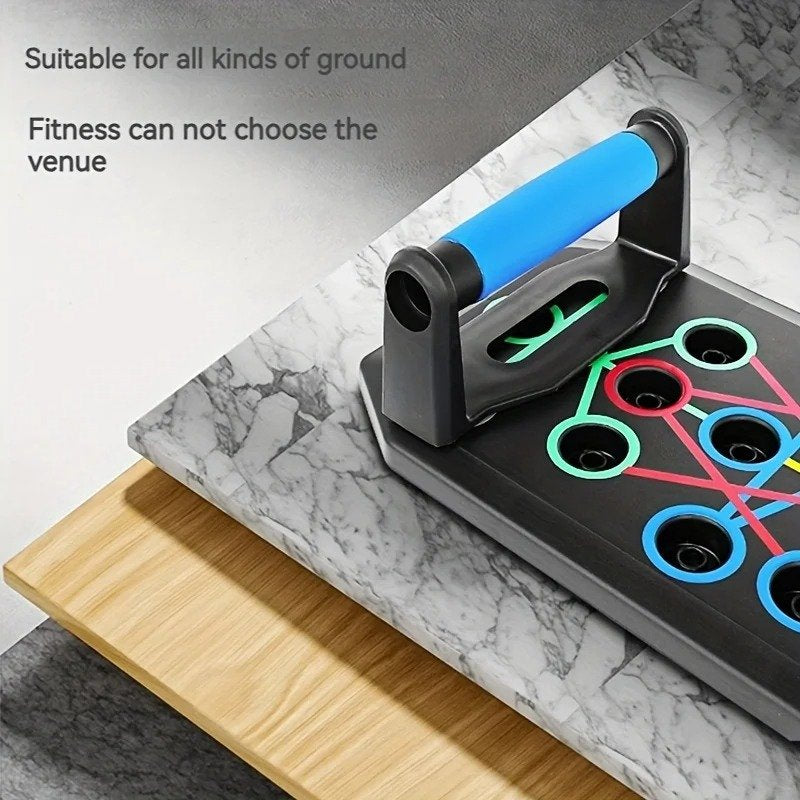 Multifunctional Folding Push-Up Board Stand for Home & Gym Workout