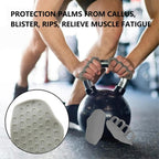 Silicone 4-Finger Gym Grips – Anti-Slip Hand Protector for Weight Lifting & Pull-Ups