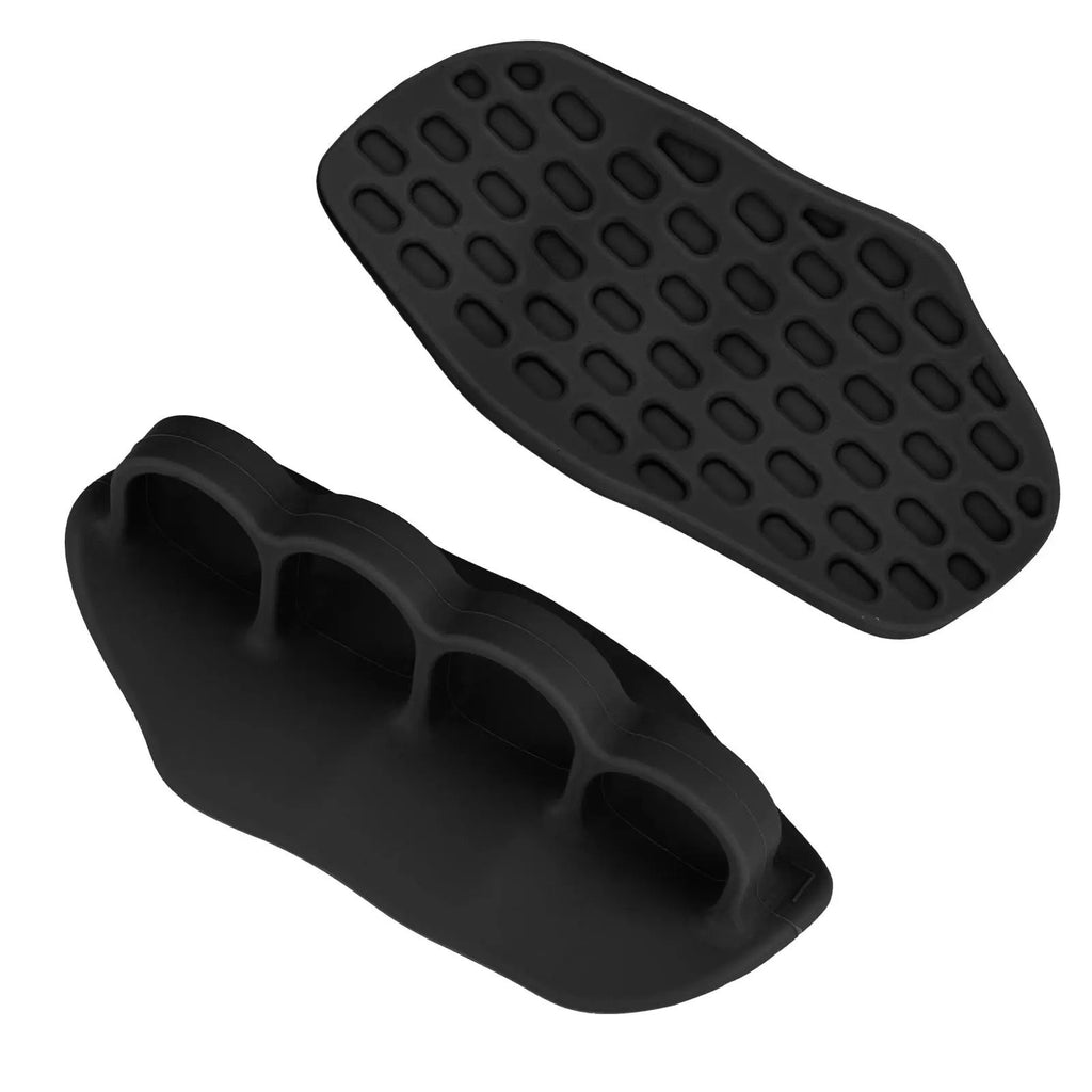 Silicone 4-Finger Gym Grips – Anti-Slip Hand Protector for Weight Lifting & Pull-Ups