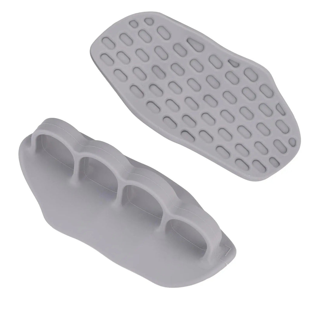 Silicone 4-Finger Gym Grips – Anti-Slip Hand Protector for Weight Lifting & Pull-Ups