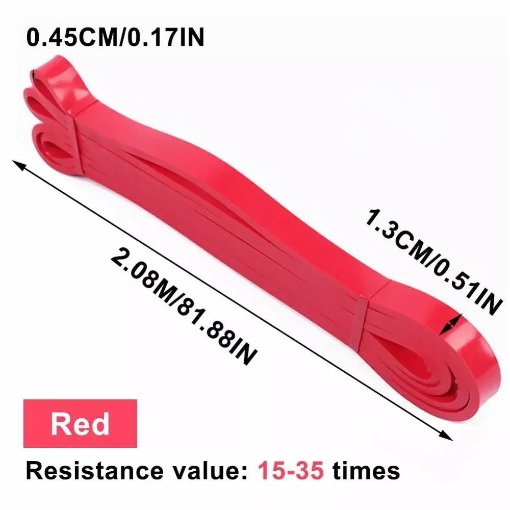 4PCS Resistance Band Set (5–80lbs)–Fitness, Boxing, Yoga & Home Gym Workout Bands