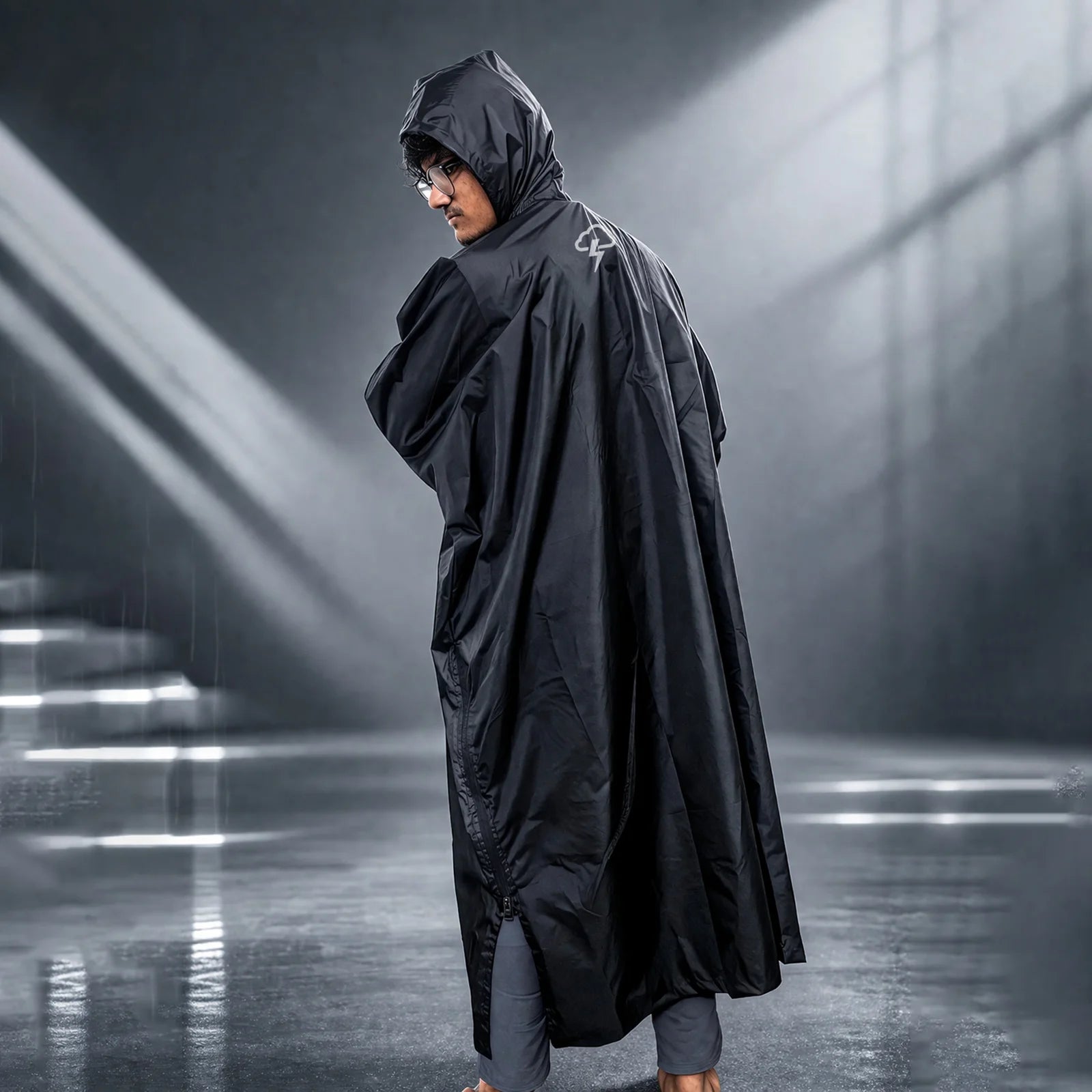 Waterproof Outdoor Hooded Rain Poncho