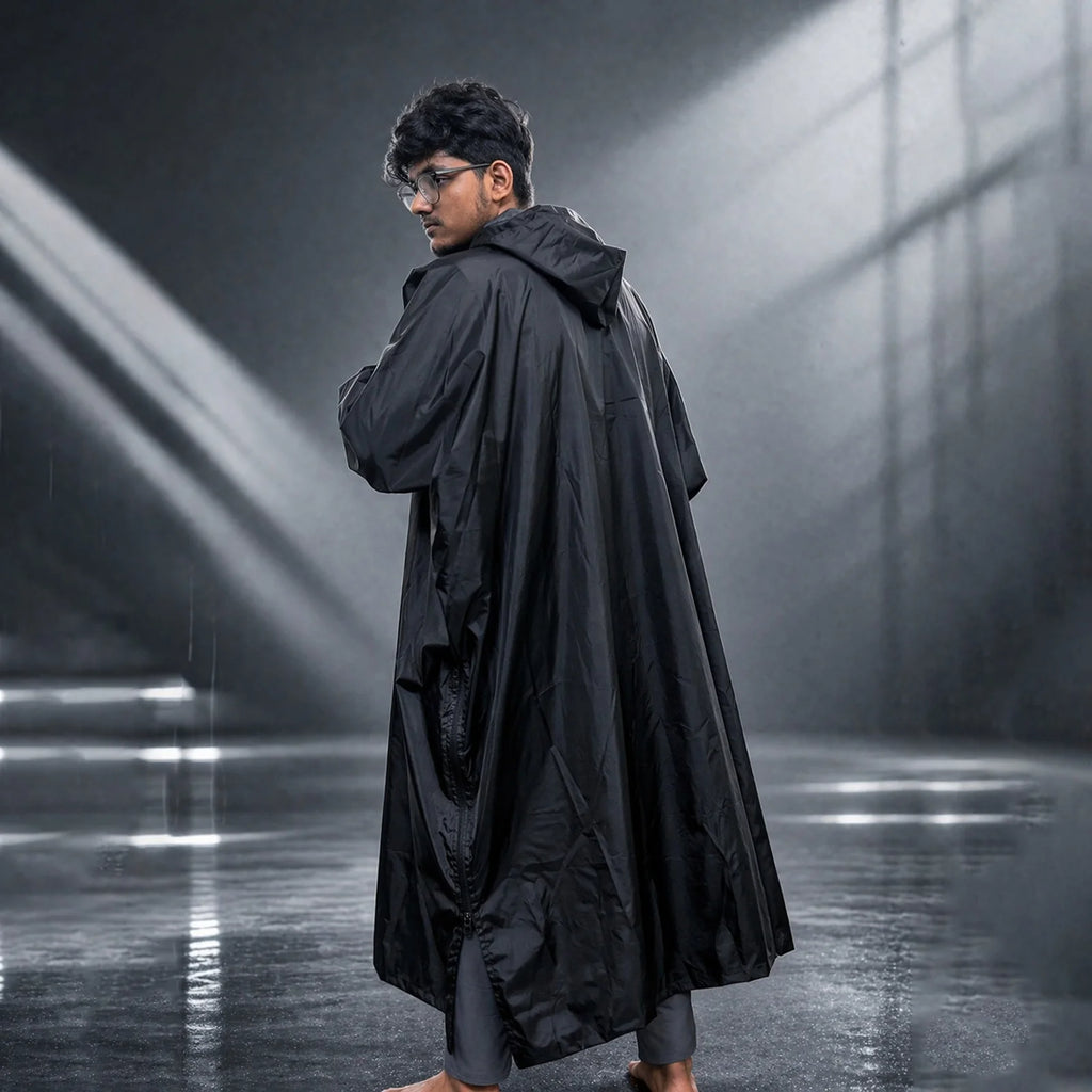 Waterproof Outdoor Hooded Rain Poncho