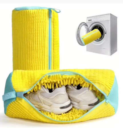 Shoe Laundry Wash Bag with Padded Net & Fluffy Fibers-laundry Bag-1pcs