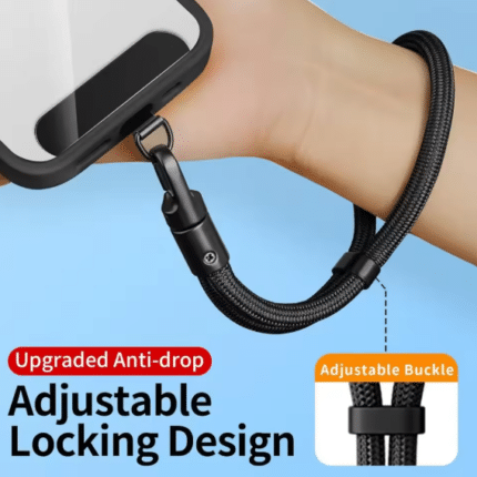 Adjustable Phone Wrist Strap with Anti-Drop Lock